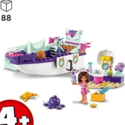 * Maisons De Poupee|10786 - ® Gabby Et La Maison Magique - Le Bateau Et Le Spa De Gabby Et Marine