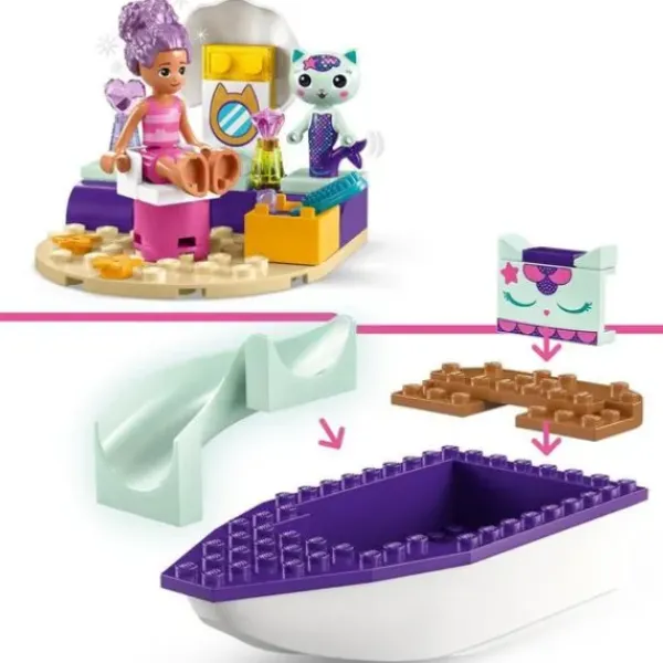 * Maisons De Poupee|10786 - ® Gabby Et La Maison Magique - Le Bateau Et Le Spa De Gabby Et Marine