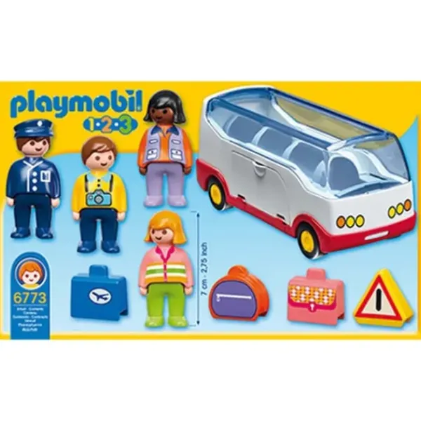 Playmobil Playmobil|6773 - Autocar De Voyage - 1.2.3