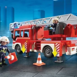Playmobil Playmobil|9463 - Camion Pompiers Echelle Pivotante City Action