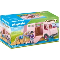 Playmobil Playmobil|71237 - Country - Van Avec Chevaux