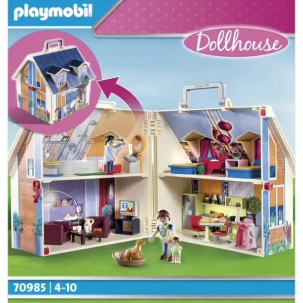 Playmobil Playmobil|70985 - Dollhouse - Maison Transportable