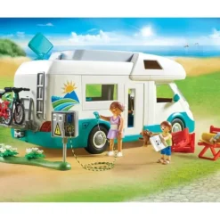 Playmobil Playmobil|70088 - Family Fun - Famille Et Camping-Car