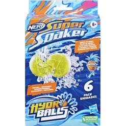 Nerf 6 Balles D'Eau - Super Soaker Hydro Balls- Pistolets À Eau