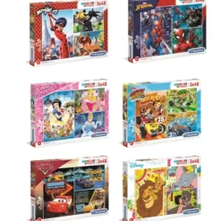 Clementoni Puzzle Bébé / Enfant|3 Puzzles 48 Pieces