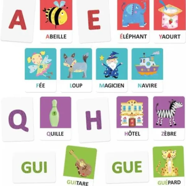 Headu Premiers Apprentissages|Alphabet Tactile Et Phonique Montessori