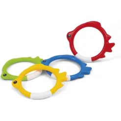 SUN and SPORT Anneau De Piscine - 4 Poissons- Bouées Jeux Gonflables Et Piscines