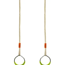 Soulet Anneaux En Metal Pour Portique- Balancoires Et Portiques