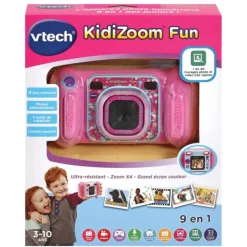 VTech Appareil Photo Kidizoom Fun Rose- Appareils Photo Et Camera