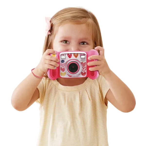 VTech Appareil Photo Kidizoom Smile Rose- Appareils Photo Et Camera