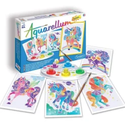 Sentosphere Aquarellum Junior Licornes- Dessin Et Peinture