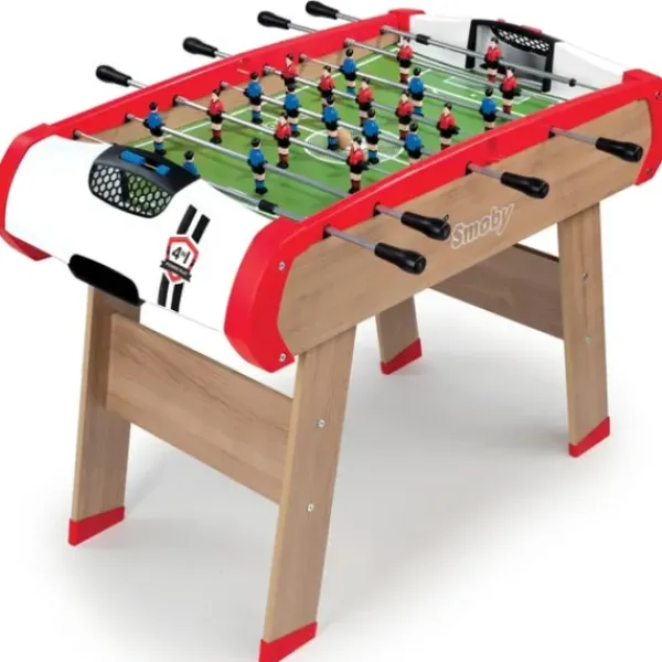 Smoby Baby-Foot|Baby Foot Powerplay 4 Jeux En 1