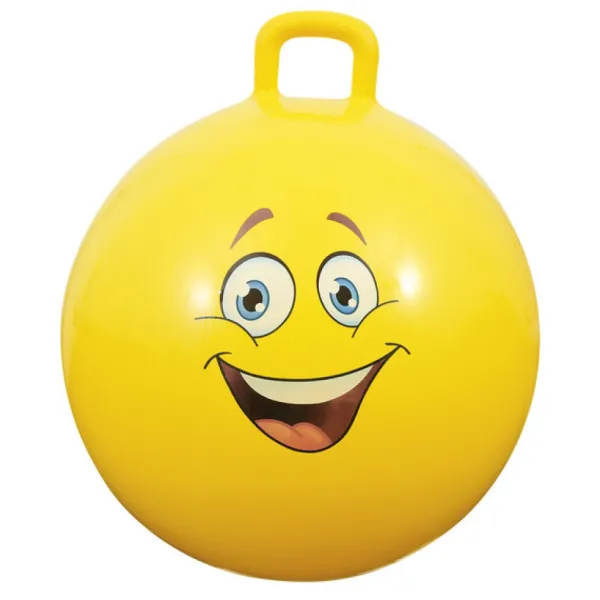 SUN and SPORT Ballon Sauteur 60 Cm - Smiley- Ballons Sauteurs