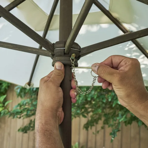 KidKraft Banquette Enfant En Bois Avec Parasol- Tables Et Chaises De Jardin