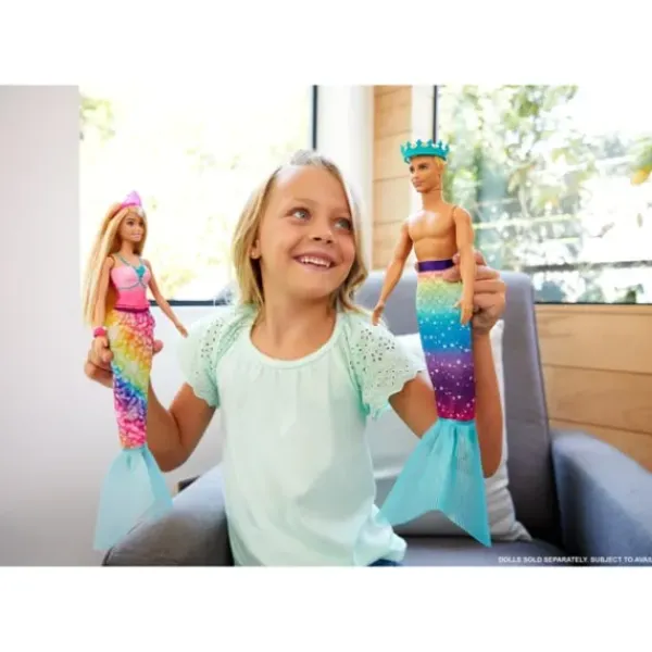 Mattel Barbie Et Poupées Mannequin|Barbie Princesse Transformation Sirene