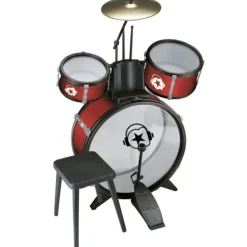 Music Star Batterie 3 Tambours- Instruments De Musique