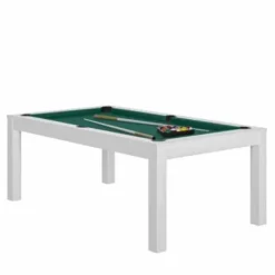 Rene Pierre Billards|Billard Charme Blanc Avec Plateau