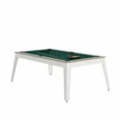 Rene Pierre Billards|Billard Steel Oslo Blanc