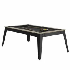 Rene Pierre Billards|Billard Steel Oslo Gris Avec Plateau