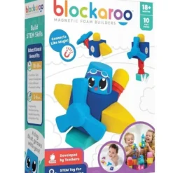Blockaroo Jouets Stem|- Avion 10 Pieces