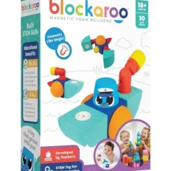 Blockaroo Jouets Stem|- Bateau 10 Pieces
