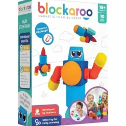 Blockaroo Jouets Stem|- Robot 10 Pieces