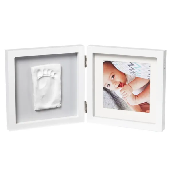 Baby Art Cadre A Empreinte My Baby Style Gris- Coffret Cadeaux, Naissance