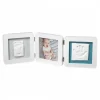 Baby Art Cadre Empreinte Bebe - My Baby Touch Blanc- Coffret Cadeaux, Naissance