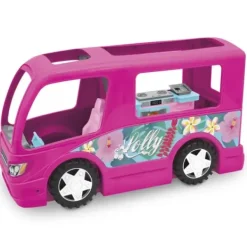 Lolly Barbie Et Poupées Mannequin|Camping Car De Poupee Avec Accessoires Et Effets Sonores