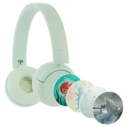 1nfinitx Casque Buddyphones Vert- Enceintes Bluetooth Et Casques Audio