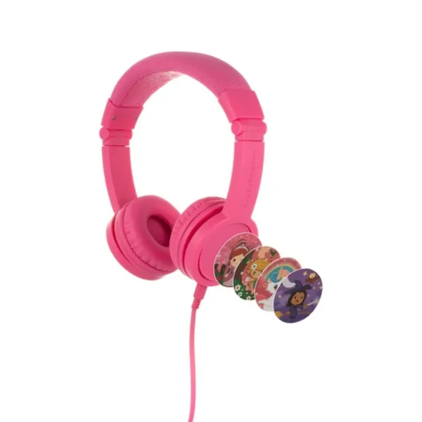 Buddyphones Casque Explore+ Rose- Enceintes Bluetooth Et Casques Audio