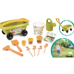 Smoby Chariot Garni De Jardinage Silence Ca Pousse- Jeux Et Outils De Jardinage
