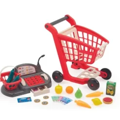 Ecoiffier Faire Comme Les Grands|Chariot Garni Et Caisse Enregistreuse