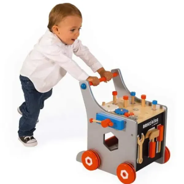 Janod Bricolage|Chariot Magnetique Brico'Kids (Bois)
