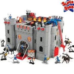 Invincible Heroes Heros & Univers|Chateau Fort Medieval Et Dragon - 50 Accessoires