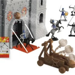 Invincible Heroes Heros & Univers|Chateau Fort Medieval Et Dragon - 50 Accessoires