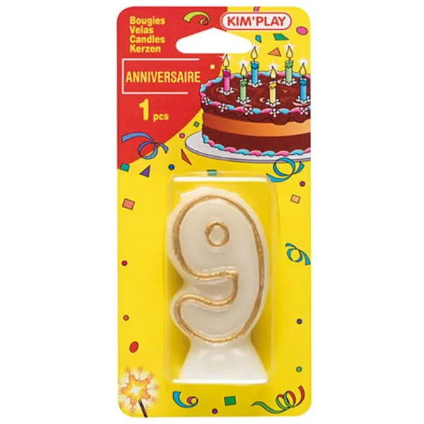 Kim Play Chiffre 9- Anniversaire