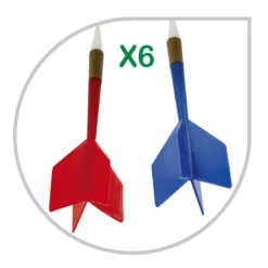 SUN and SPORT Cible De 45 Cm Avec Flechettes- Nerf Et Jeux De Tirs