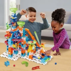 VTech Circuit A Billes Marble Rush - Ultimate Set Electronic Xl100E- Constructions Magnétiques, Billes