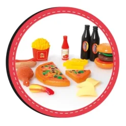 Funny Home Cuisine Et Dinette|Coffret 114 Accessoires Aliments