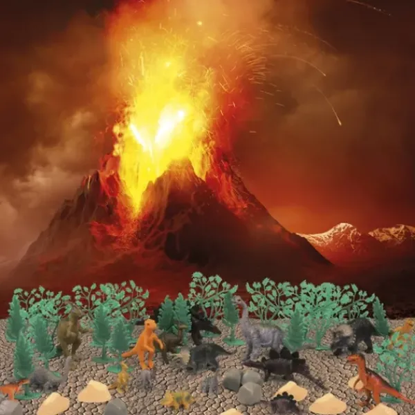 Animal world Mondes Imaginaires|Coffret 7 Figurines Dinosaures