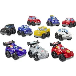 Abrick Coffret 10 Vehicules Fast Car- 1Er Age