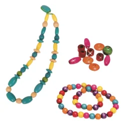 Creamania Coffret Bijoux Perles Bois 2 En 1- Perles