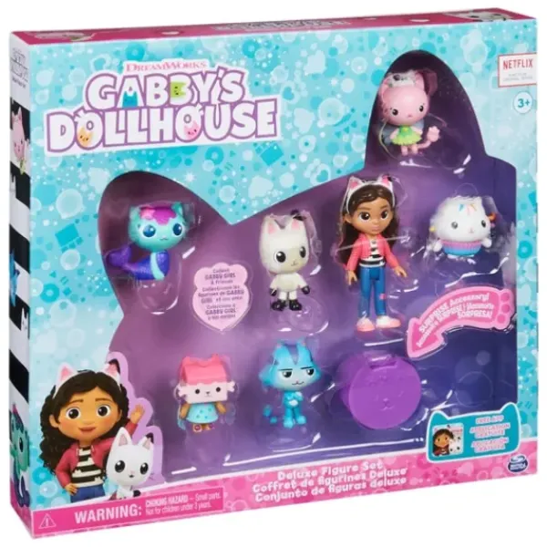 Spin Master Figurines|Coffret Deluxe 7 Figurines - Gabby Et La Maison Magique
