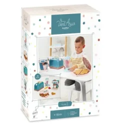 Ecoiffier Cuisine Et Dinette|Coffret ElectroMénager 4 En 1