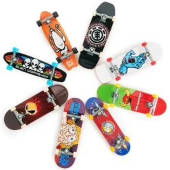 Spin Master Coffret 25Eme Anniversaire Tech Deck - 8 Finger Skates- Jeux De Récréation