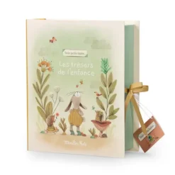 Moulin Roty Coffret Naissance Trois Petits Lapins- Coffret Cadeaux, Naissance