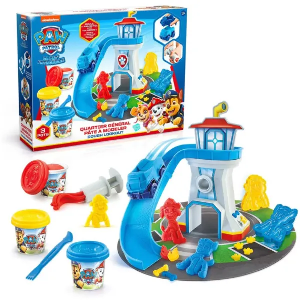 Canal Toys Coffret Pate A Modeler Quartier General La Pat'Patrouille- Pate À Modeler, Modelage Et Gravure