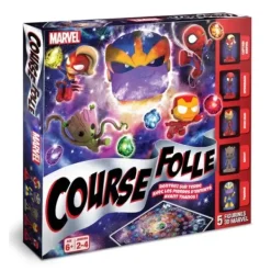 Cartamundi Jeux De Plateau|Course Folle Marvel Avengers