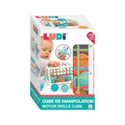 Ludi Cube De Manipulation Avec Balles- Jouets À Emboîter, À Empiler